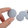 Unique Bargains Metal Shank Round Cloth Covered DIY Sewing Buttons 20 Pcs - 4 of 4