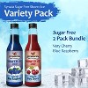 Syruvia Sugar-Free Snow Cone Variety Flavors Pack: Very Cherry & Blue Raspberry 12.7 fl oz (375ml) Syrup - 2 of 4