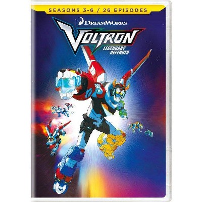 Voltron: Legendary Defender Seasons 3 - 6 (DVD)(2019)