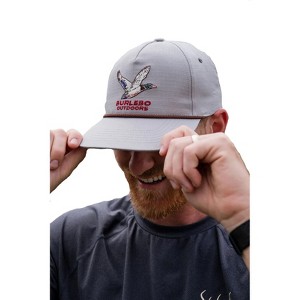 Burlebo Men's Gray Burlebo Outdoors Snapback Duck Cap - 1 of 3