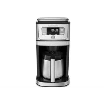 Cuisinart DGB-800 + Fully Automatic Burr Grind & Brew, 12-Cup Glass, S  Stainless
