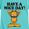 Girls' - Garfield - Have A Nice Day Fitted Short Sleeve Graphic T-Shirt - 2 of 4