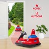 Toddlers Bumper Car, 6V Ride On Bumper Car, Electric Ride On Toy Car, Electric Bumper Car with 2 Speeds, Dual 15W Motors, Lights for Kids 3-10 - 4 of 4