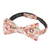 Jacob Alexander Men's Merry Christmas Santa Claus and Friends Traditional Freestyle Self-Tie Bow Tie - 2 of 3