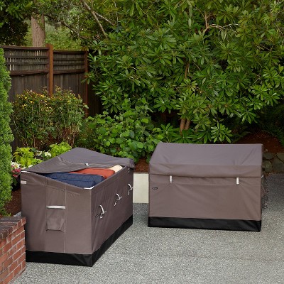 Ravenna 85 Gallon Taupe Weatherproof Outdoor Deck Box