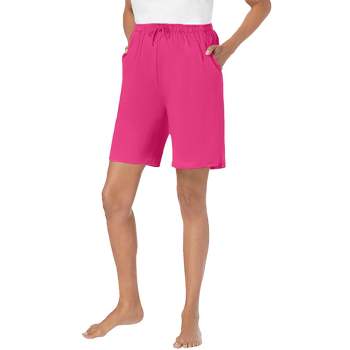 Dreams & Co. Women's Plus Size Print Pajama Shorts
