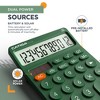 CATIGA 12-Digit Desktop Calculator, Large LCD, Big Buttons, Solar & Battery Dual Power, Standard Functions for Office, Home, School - SD-1292 - 4 of 4