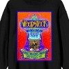 Woodstock Max Yasgur's Farm Vintage Concert Poster Crew Neck Long Sleeve Black Adult Sweatshirt - 2 of 3