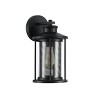 Chloe Lighting Crichton Transitional 1 Light Textured Black Outdoor Wall Sconce 11" Tall - 2 of 4