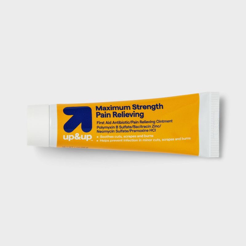 Antibiotic Maximum Strength Pain Relieving First Aid Ointment - 1oz - up &#38; up&#8482;, 3 of 5