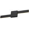 Cal Lighting LA-8031 Jaca Led Twin Backlit Wall Sconce, Black - 2 of 4