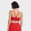 Women's Seamless Light Support Tipped Longline Sports Bra - All In Motion™ - 2 of 4