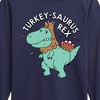 Boys' - Instant Message - Turkeysaurus Rex Long Sleeve Graphic T-Shirt - 2 of 4