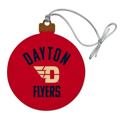 University of Dayton Official Logo Wood Christmas Tree Holiday Ornament