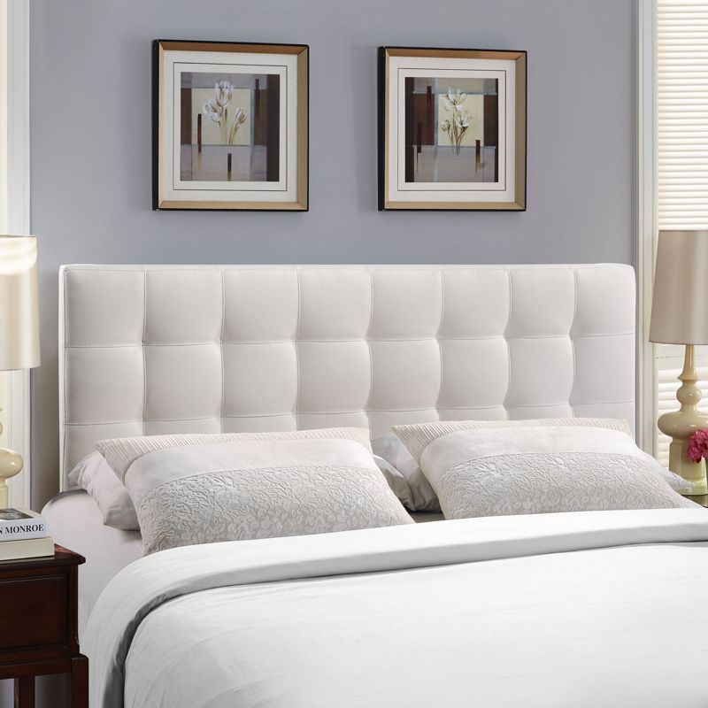 Lily Upholstered Vinyl Headboard - Modway, 6 of 7