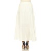 Women's Pleated Tiered Maxi Skirt - 3 of 4