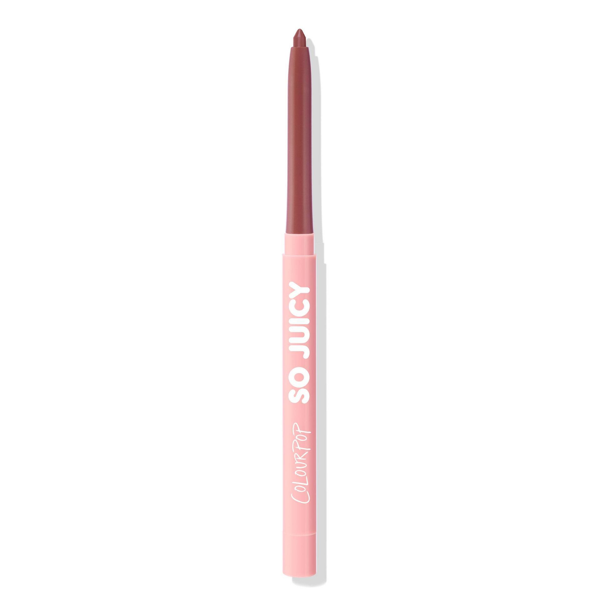 ColourPop So Juicy Plumping Lip Liner with Peptides - Group Chat - 0.1oz: Rosy Matte Finish, Medium Tones, Single