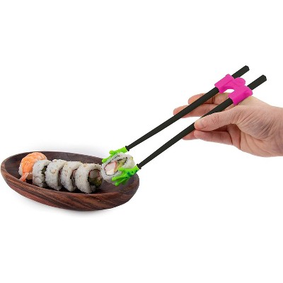 Hog Wild Handy Chops Playful Snack Utensils - Frog - Transform Mealtime with Fun & Sophisticated Food-Safe Designs, Enjoy Snacks & Meals in Style - w/