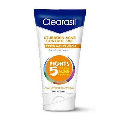 clearasil exfoliating wash
