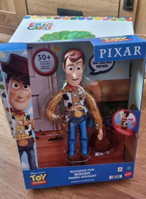 Disney and Pixar Toy Story Movie Toy, Talking Woody Figure with