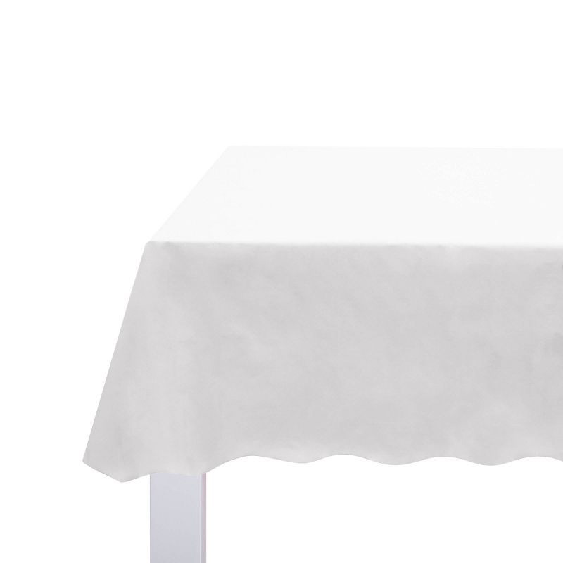 White Plastic Table Cloth - Spritz&#8482;, 4 of 5
