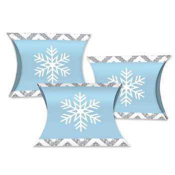 Kraft Snowflake Tissue Paper - Christmas Gift Wrapping & Winter Party Favor  Bags - GenWooShop