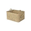 WeThinkStorage Set of 3 Crisscross Design Seagrass Storage Basket Natural - 2 of 4