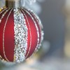 TopComfy Decorative Object Glass Christmas Ball Ornaments Set of 12 for Holiday Tree Decor, Red, 3"*3"*3" - 4 of 4