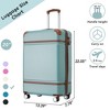 Hardside Carry On Luggage, 20 Inch Spinner Suitcase With TSA-Lock, Silent Spinner Wheels, Lightweight Travel Luggage For Business - 2 of 4