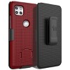 Nakedcellphone Case with Stand and Belt Clip Holster for Motorola Moto One 5G Ace - 3 of 4