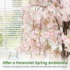 Resenkos 5.5-Foot Artificial Cherry Blossom Tree, Features a Mix of Pink and White Flowers, Pink/White - 3 of 4