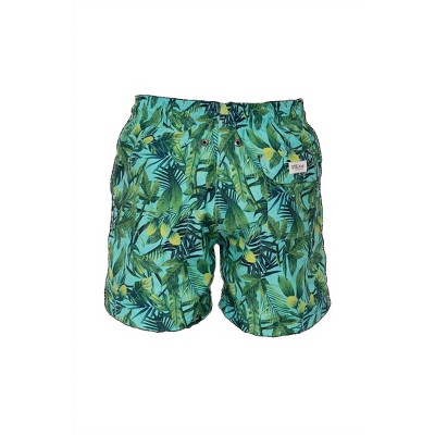 Men's LEAVES SWIM TRUNK - STEAM Beachwear