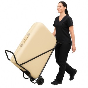 Royal Massage Heavy-Duty Massage Table Cart with Wheels – Universal Folding Table Transport Dolly Cart - 1 of 4