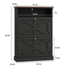Shoe Storage Cabinet with Flip Drawers, Narrow Shoe Rack - 3 of 4
