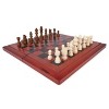 Lippali tsasa Gallery Chess le Checkers Wood Set Lesotho