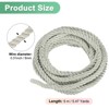 Unique Bargains Soft Polyester Decorative Cord Twisted Rope Trim 1 Pc - 3 of 4
