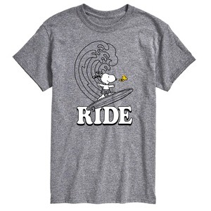 Men's - Peanuts - Wave Ride Short Sleeve Graphic T-Shirt - 1 of 4