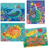DJECO The Mermaid's Song Sticker and Jewel Mosaic Craft Kit, Includes 4 Picture Boards, Ages 7-13 - 3 of 4
