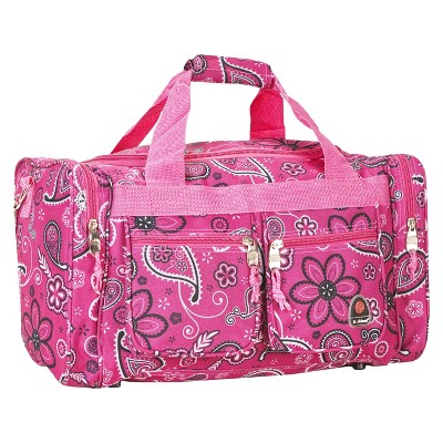 duffle bag pink