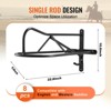 VEVOR Wall Mount Saddle Rack,  8 Packs Horse Saddle Rack with Pad Bar, Portable Saddle Stand for English & Western Saddle - 4 of 4