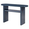 PAGED Rustic Console Table with Rounded Edges and Sturdy Shelf Design,48 inch Entryway Table for Living Room,Hallway - 4 of 4