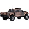 Toyota Tacoma Pre-Runner Pickup Truck Brushed Bronze Metallic with Carbon Hood 1/64 Diecast Model Car by GCD - 3 of 4