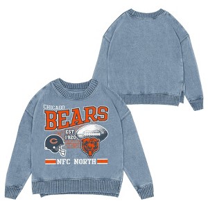 NFL Chicago Bears Women's Long Sleeve Fashion Fleece Sweatshirt - 1 of 3