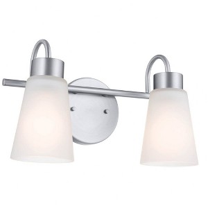 Kichler Lighting Erma 2 - Light Vanity in  Brushed Nickel - 1 of 3