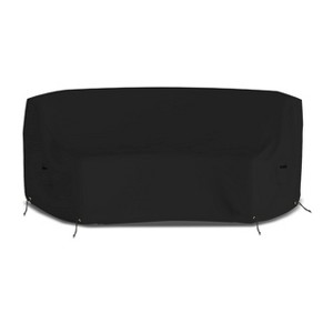 Covers&All Curved Outdoor Couch Cover, 1000D Waterproof, UV-Resistant Patio Furniture Cover - 1 of 4