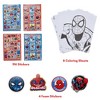 Marvel Avengers Spiderman Coloring Art Set for Kids with Stickers and Stampers, 150+ Pieces - 3 of 4