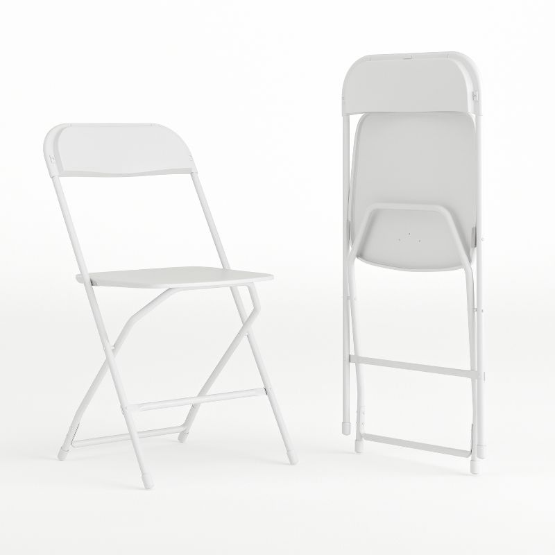 Flash Furniture Hercules Series Plastic Folding Chair - 2 Pack 650LB Weight Capacity, 1 of 17