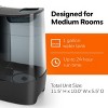Honeywell HWM845 Warm Mist Humidifier with Essential Oil Cup Filter Free Black: Quiet Operation, 24-Hour Run Time, ETL Listed - 4 of 4