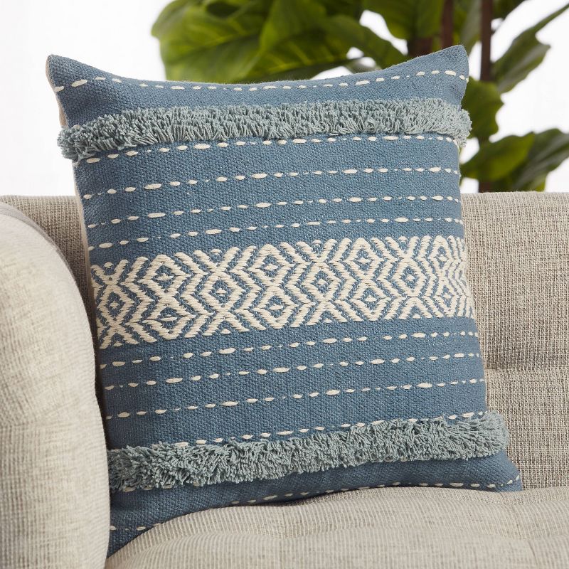 20"x20" Oversize Vibe by Palmyra Tribal Square Throw Pillow Cover - Jaipur Living, 5 of 7
