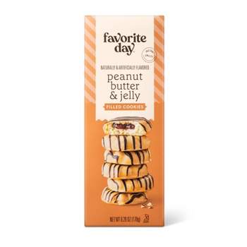 Peanut Butter and Jelly Filled Cookies - 6.28oz - Favorite Day™